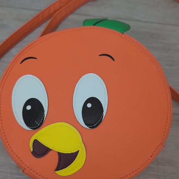 Disney Parks  Round Orange Bird Purse ~ Cross over Shoulder Bag - Picture 2 of 10